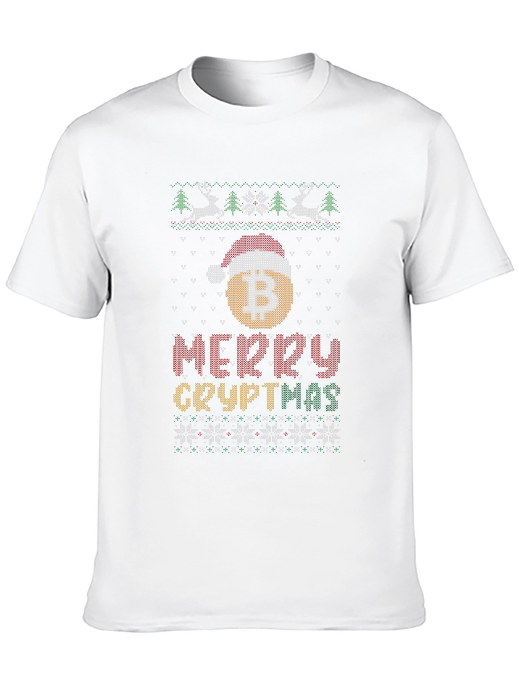Merry Cryptmas Bitcoin Holiday T-Shirt
