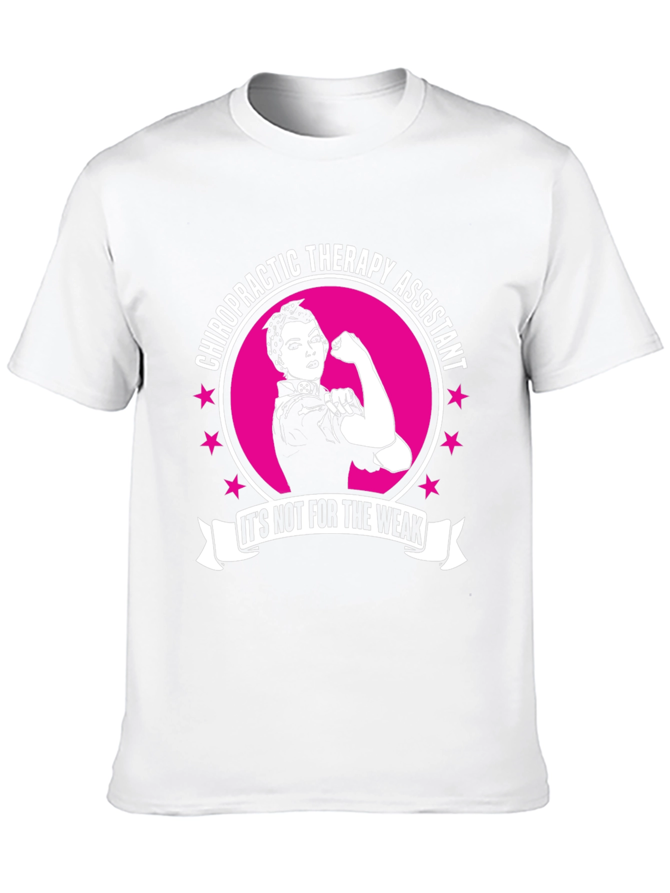 Chiropractic Therapy Assistant T-Shirt - Strong Women
