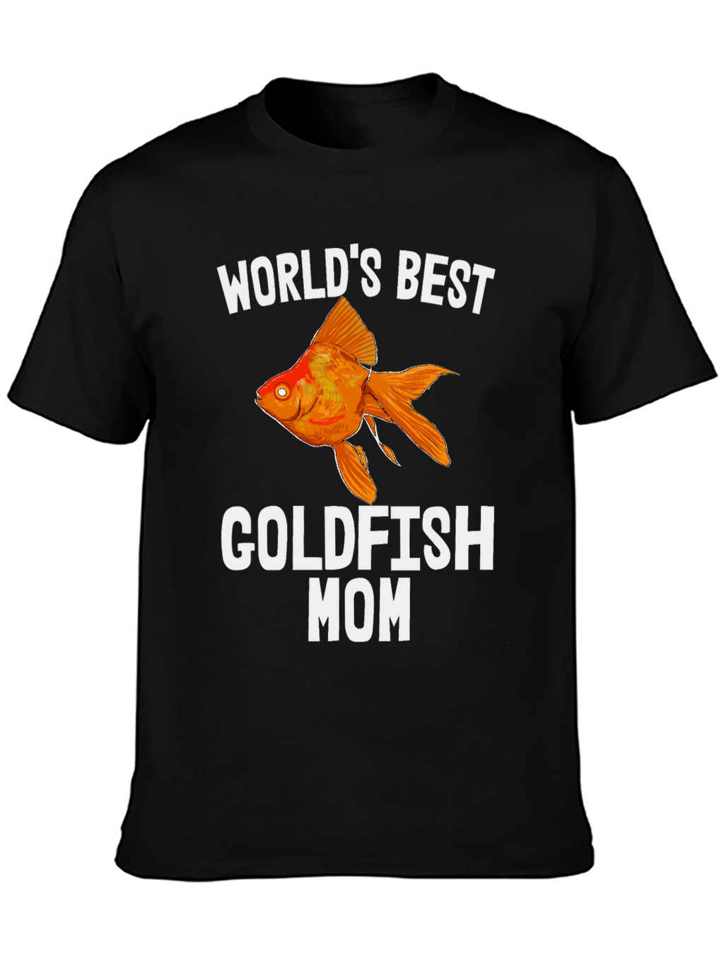 Worlds Best Goldfish Mom T-Shirt