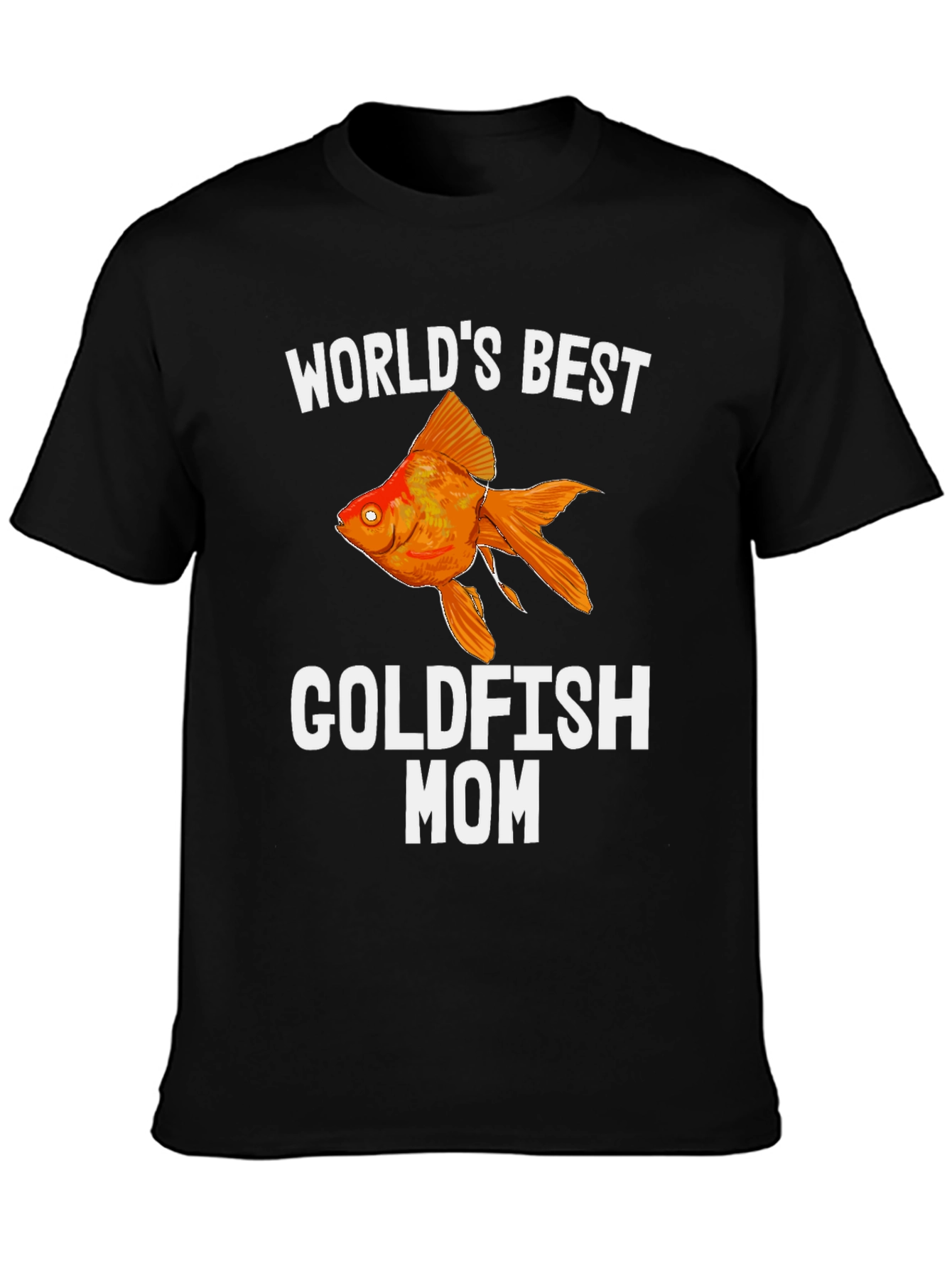 Worlds Best Goldfish Mom T-Shirt