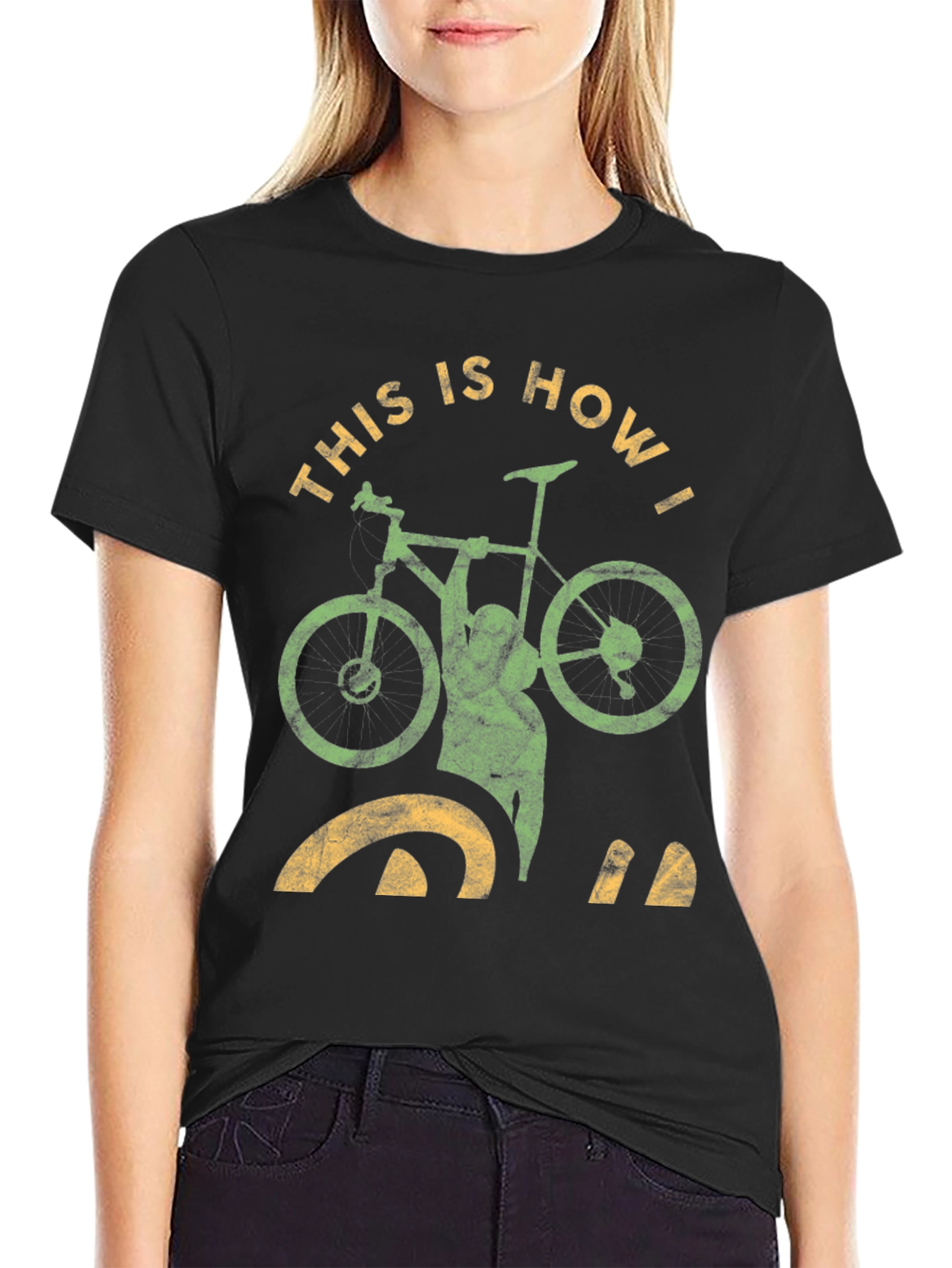 This is How I Roll T-Shirt - Mountain Bike Graphic Tee