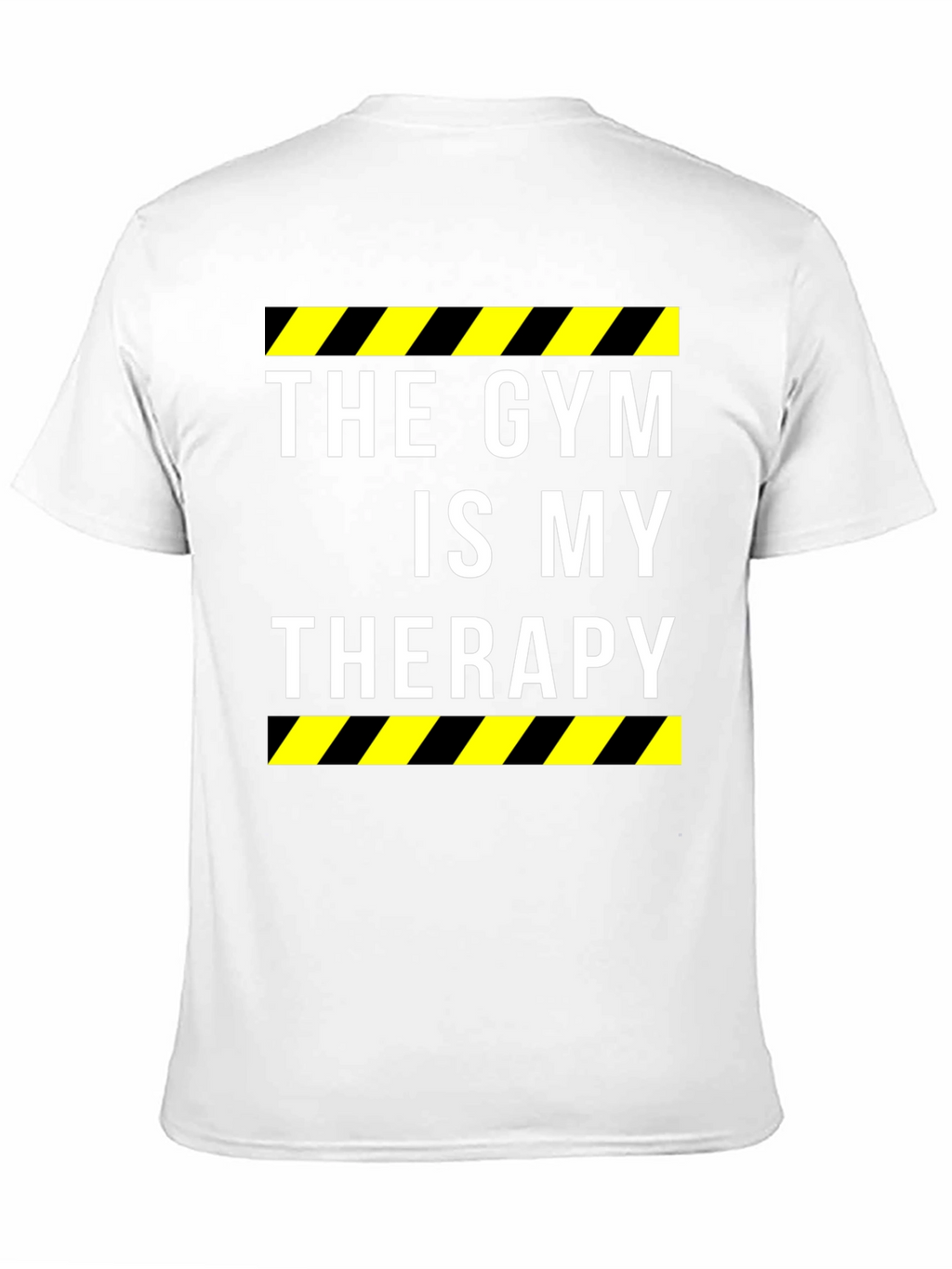 Gym Therapy Black Graphic T-Shirt for Men