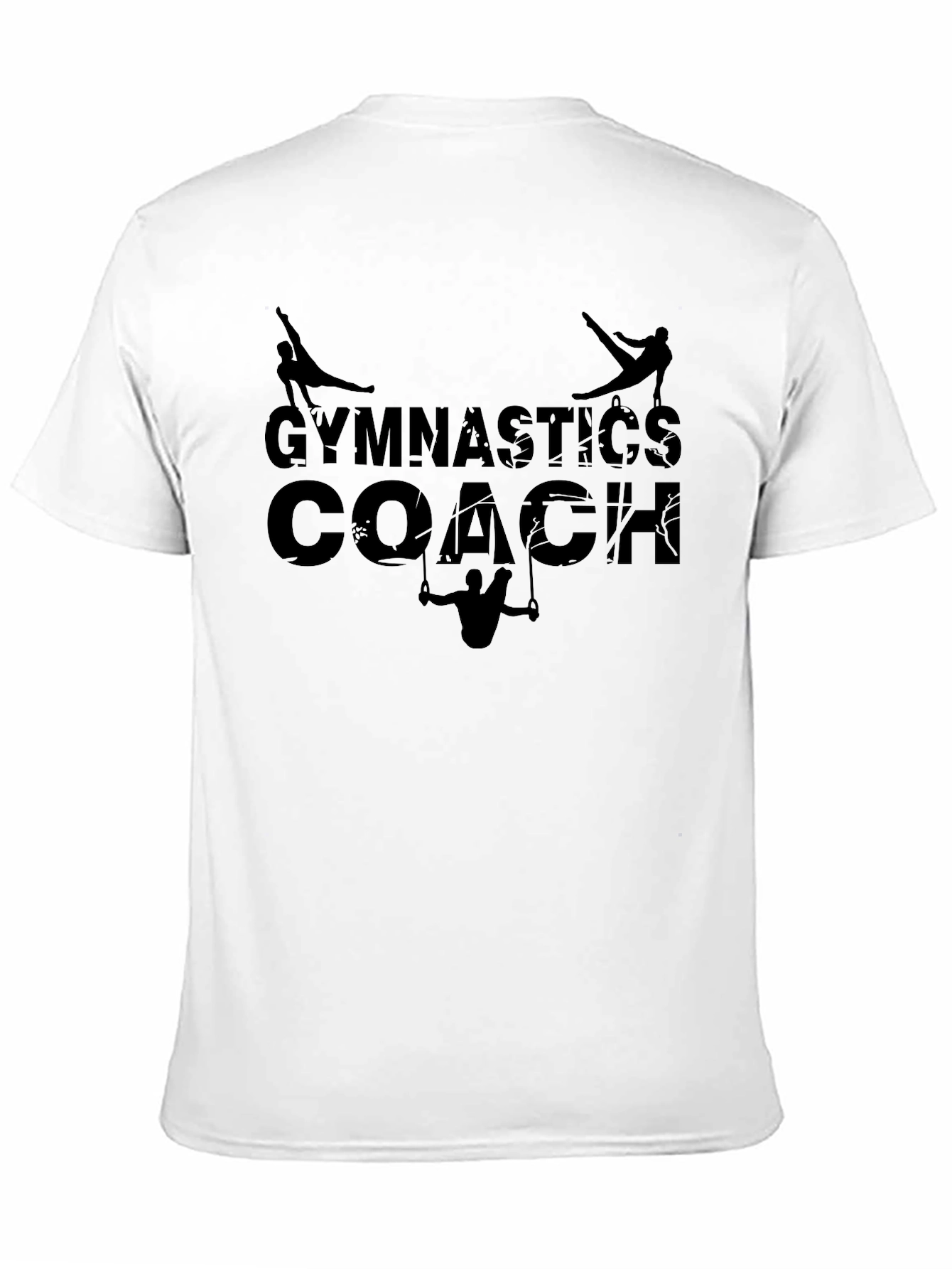 Gymnastics Coach Black T-Shirt