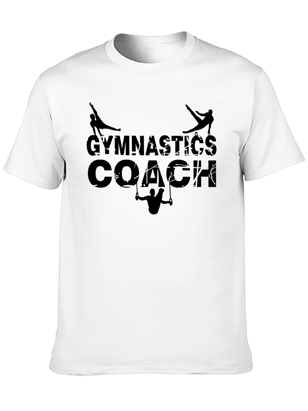 Gymnastics Coach Black T-Shirt
