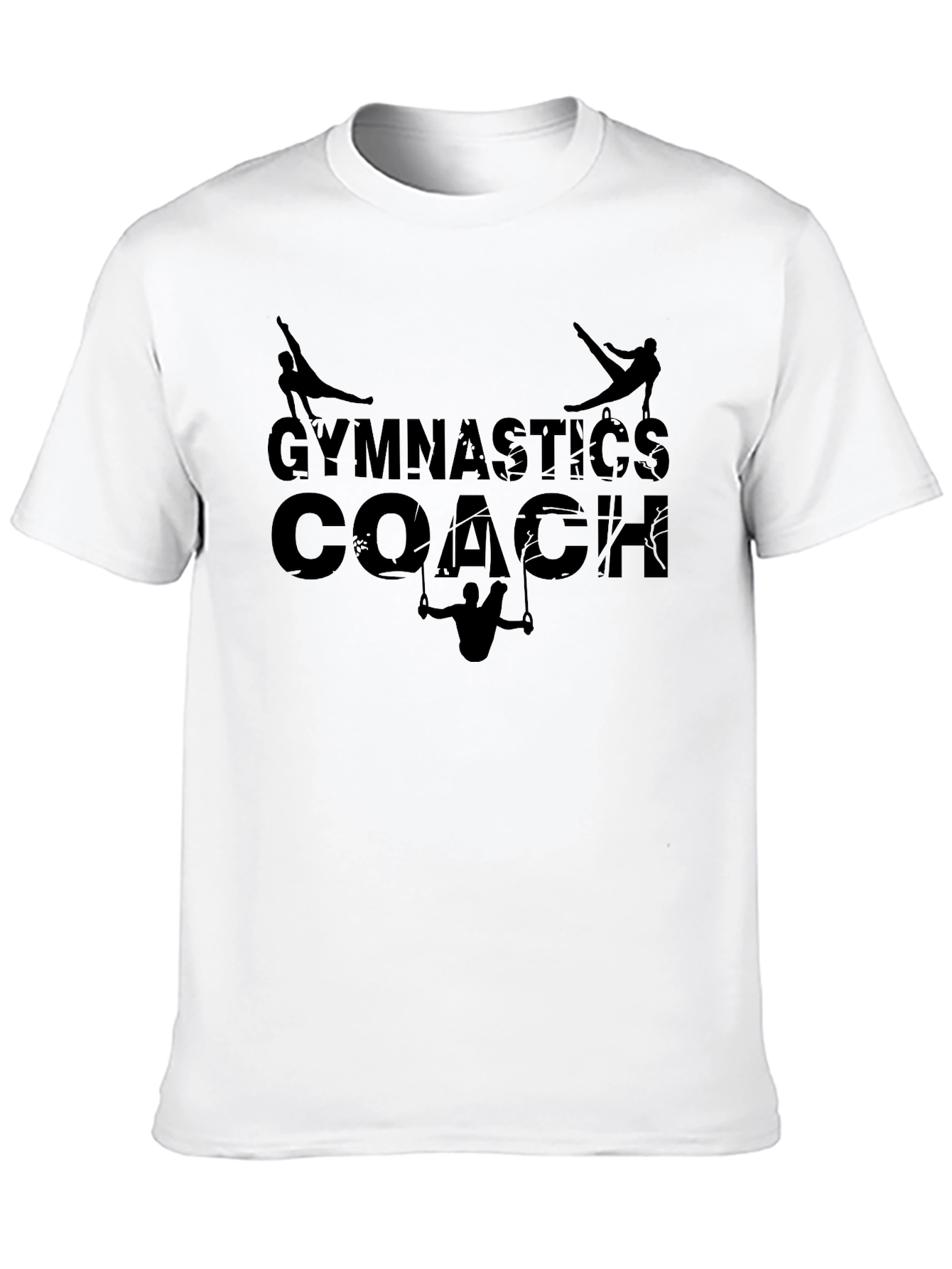 Gymnastics Coach Black T-Shirt
