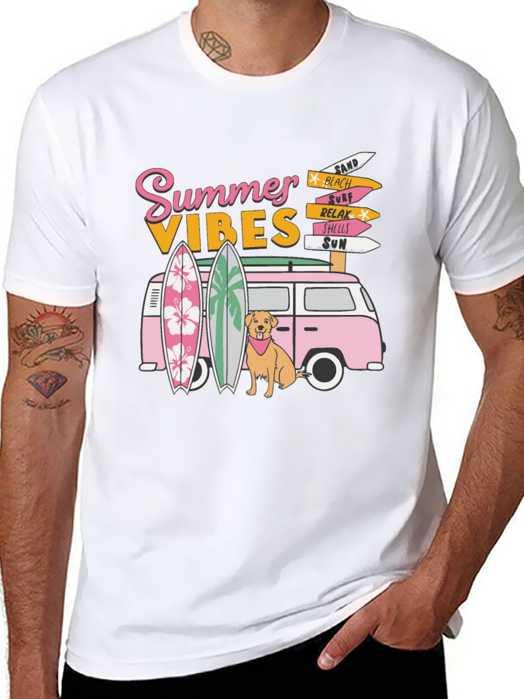 Summer Vibes Graphic Tee