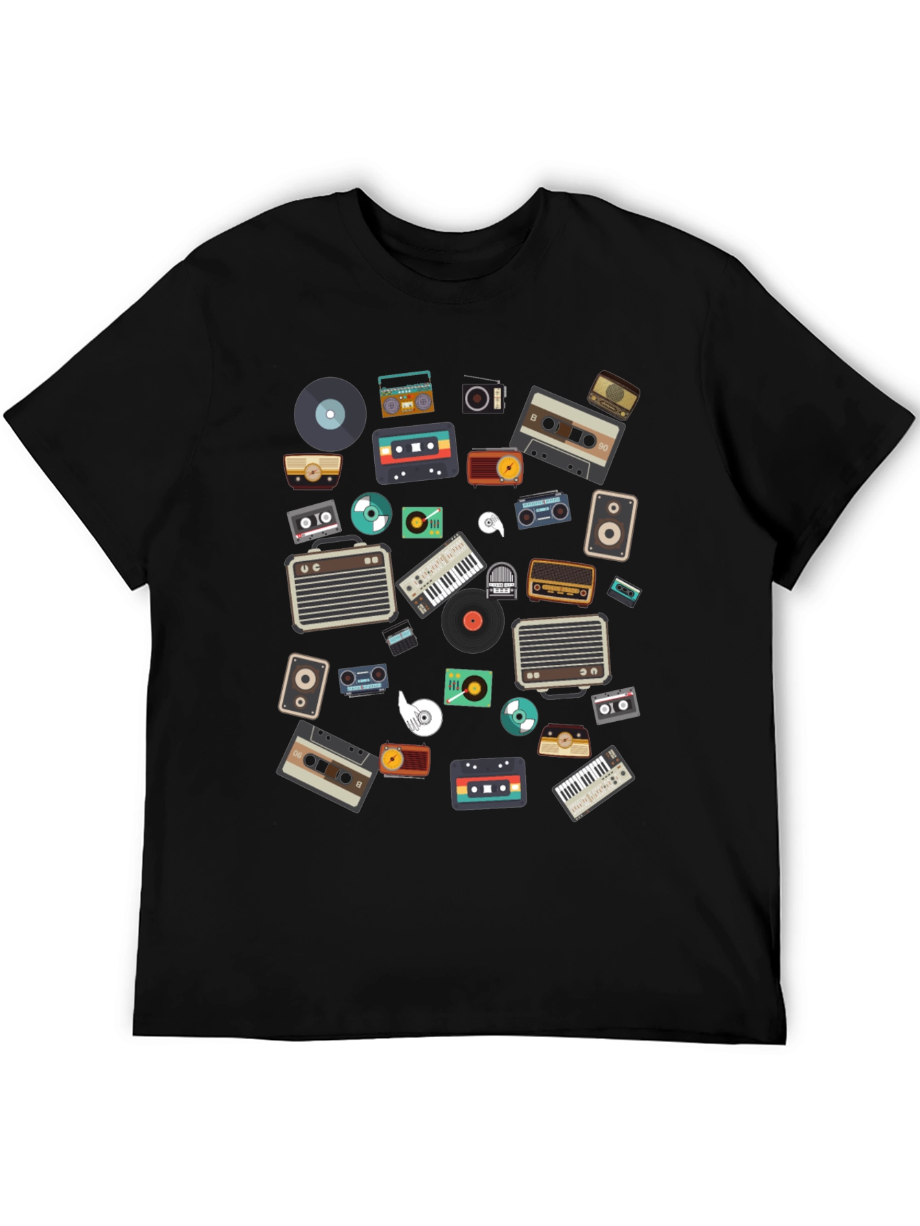 Retro Music Graphic T-Shirt - Vintage Style Tee