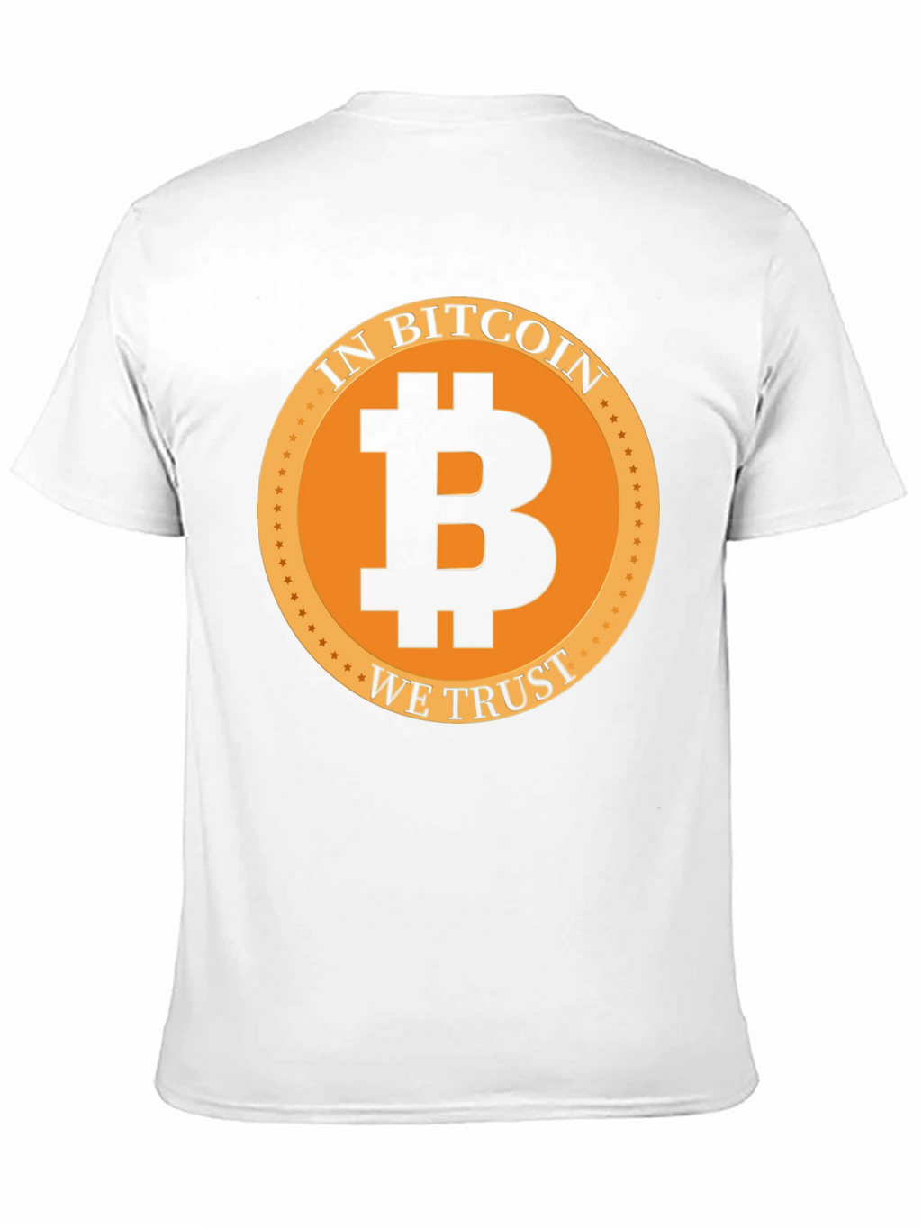 In Bitcoin We Trust Black Graphic Tee