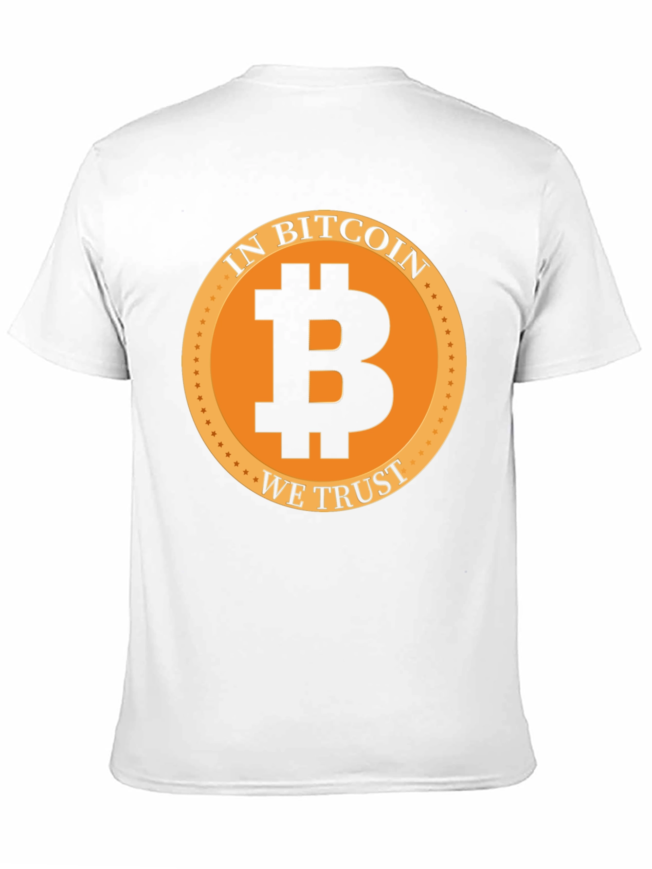 In Bitcoin We Trust Black Graphic Tee