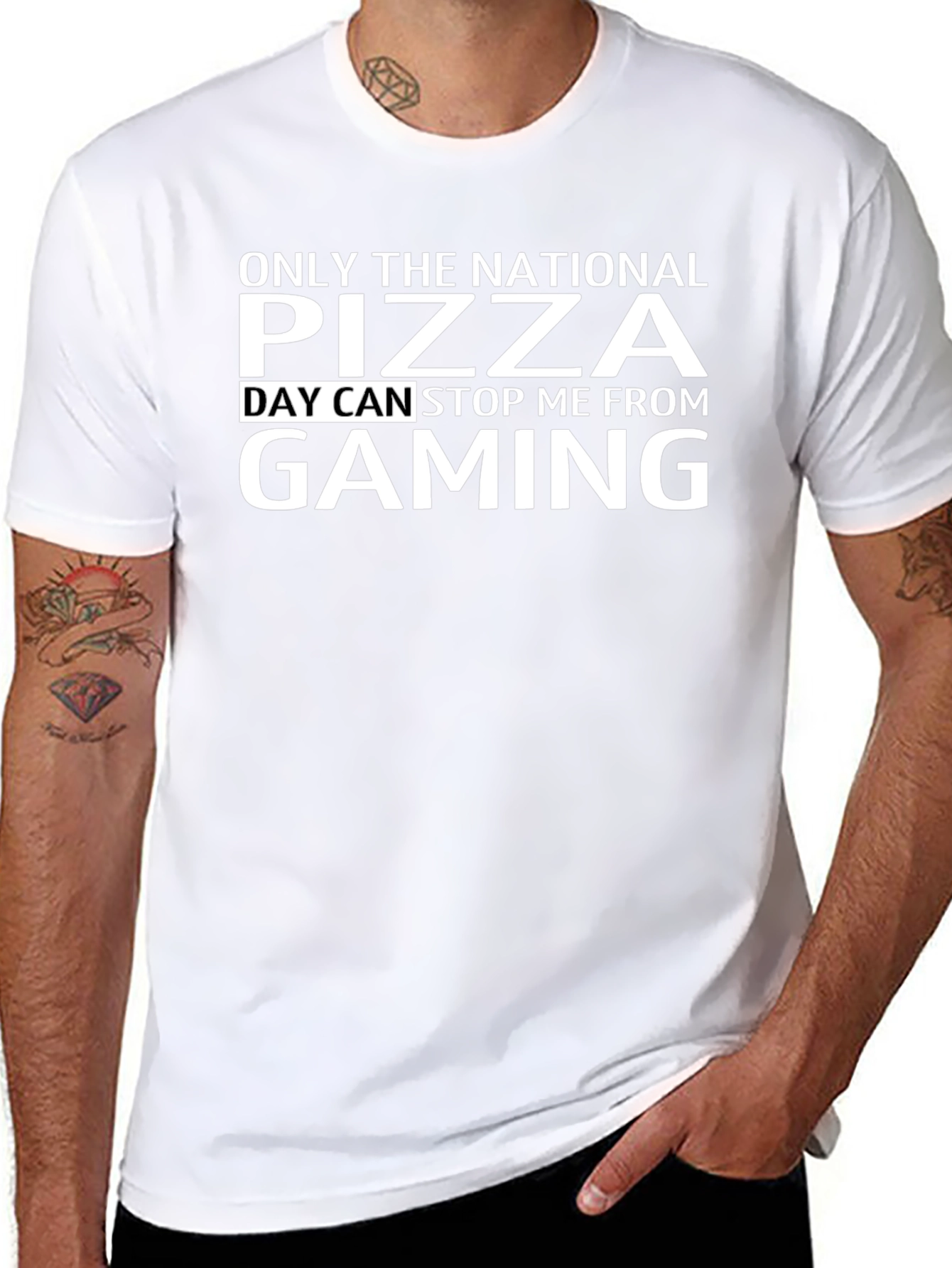National Pizza Day Gaming T-Shirt