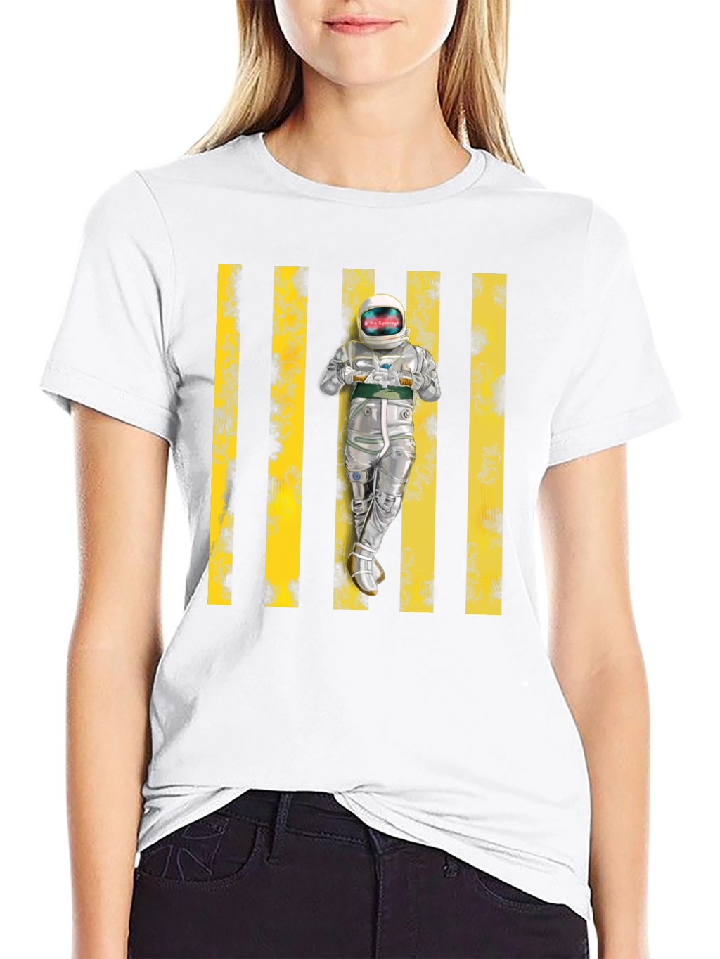 Astronaut Graphic T-Shirt - Unique Space Design