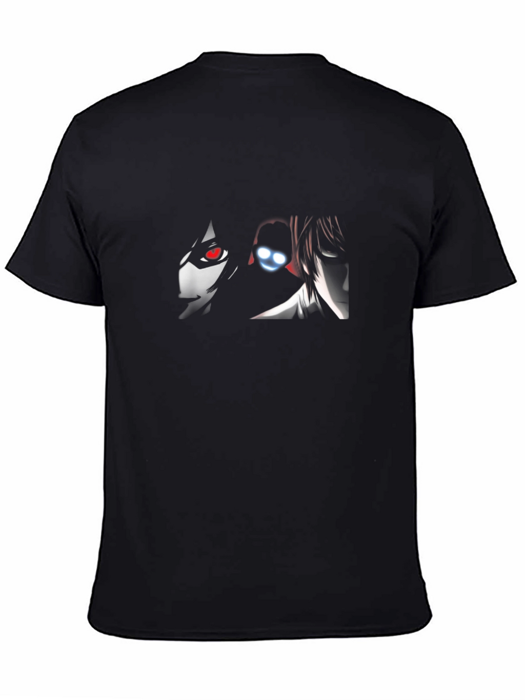 Anime T-Shirt Death Note Design Black Cotton Tee