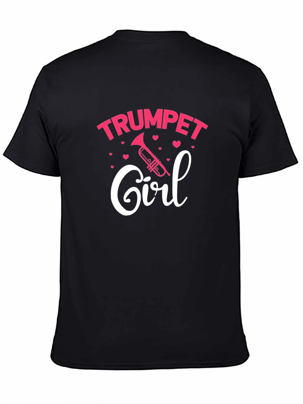 Trumpet Girl T-Shirt - Musical Gift for Women