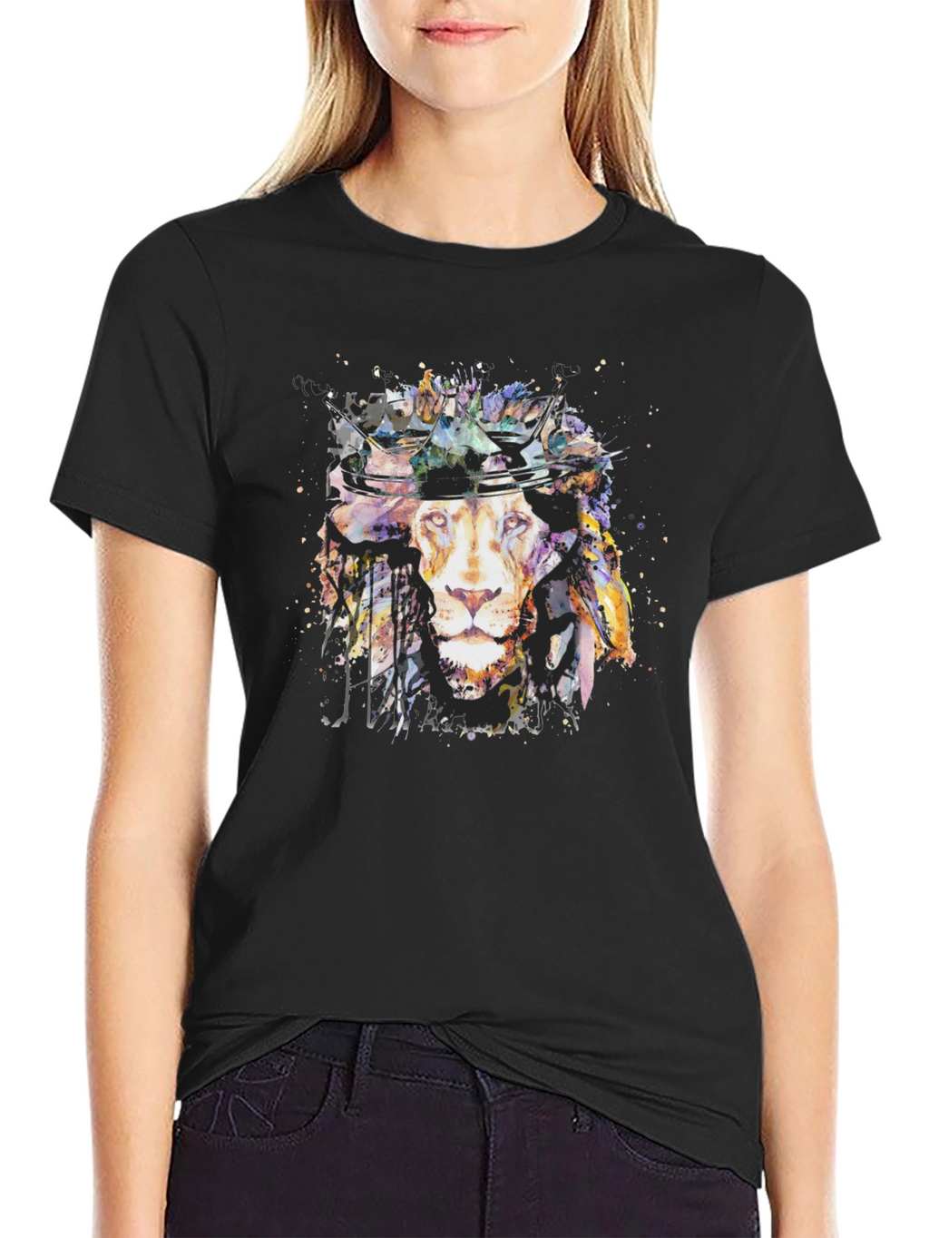 Lion King Crown Graphic T-Shirt