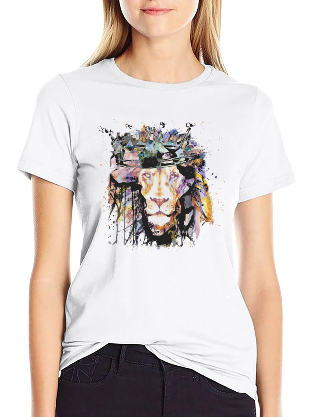 Lion King Crown Graphic T-Shirt