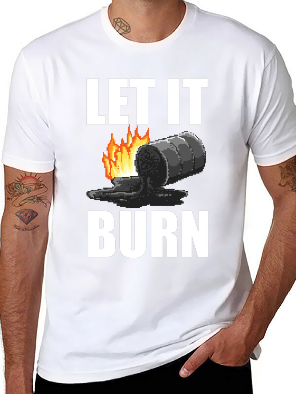 Let It Burn Graphic Tee