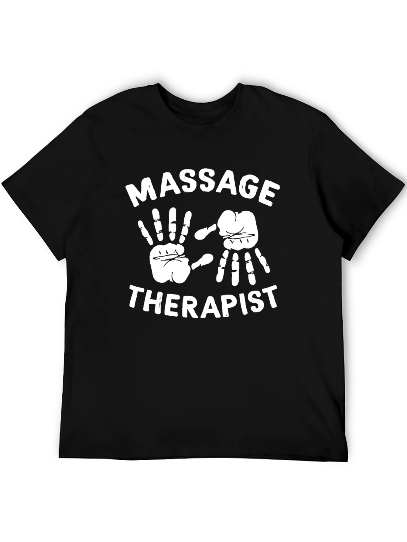 Massage Therapist Black T-Shirt