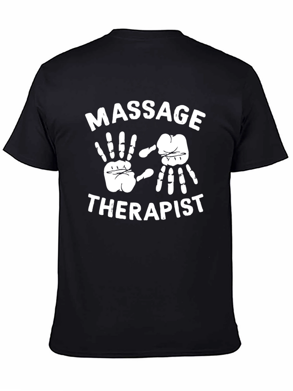 Massage Therapist Black T-Shirt