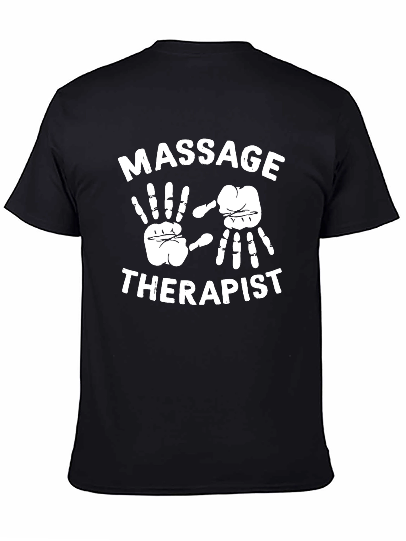Massage Therapist Black T-Shirt