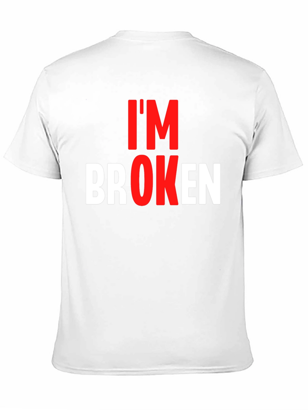 Im Broken Graphic Tee - Black T-Shirt
