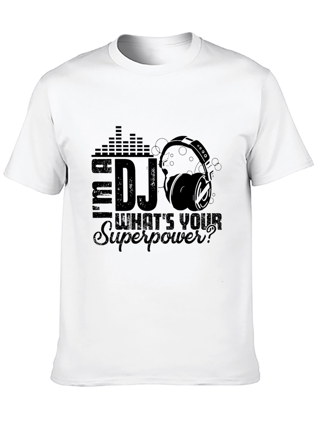 DJ Superpower T-Shirt - Music Lover Tee