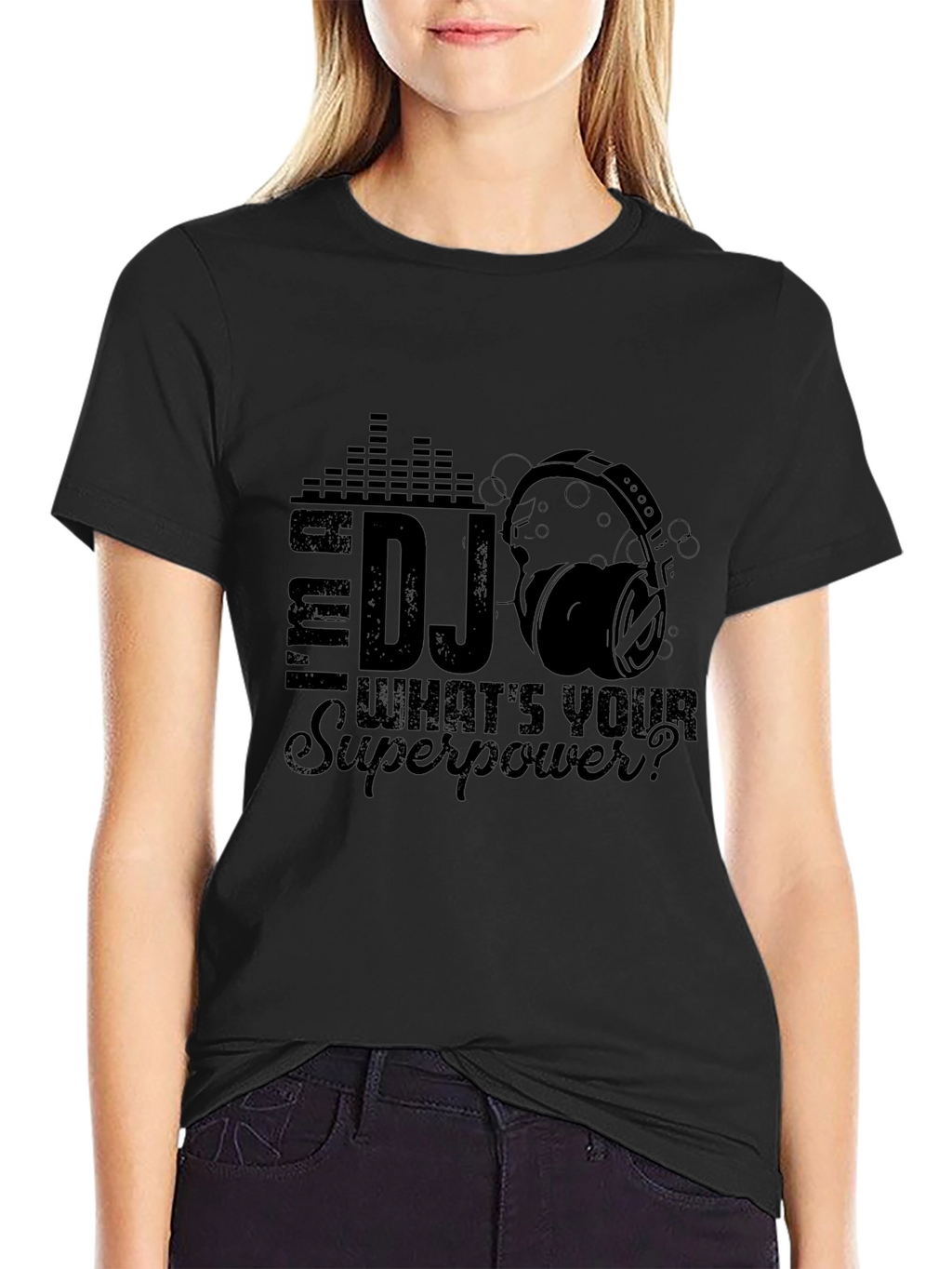 DJ Superpower T-Shirt - Music Lover Tee