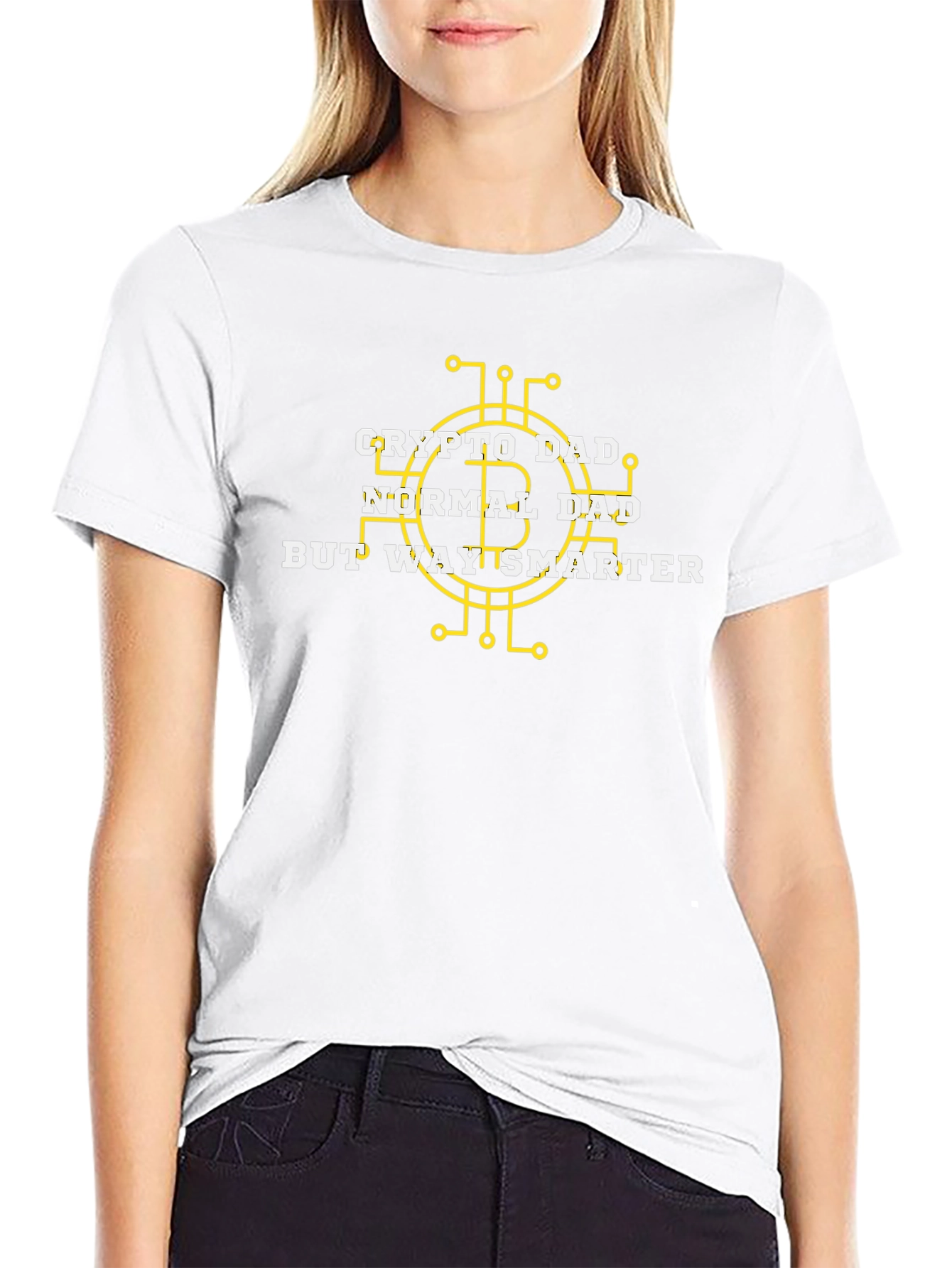 Crypto Dad T-Shirt - Bitcoin Themed