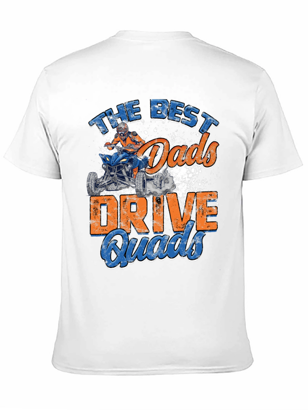 Best Dads Drive Quads Black Graphic Tee