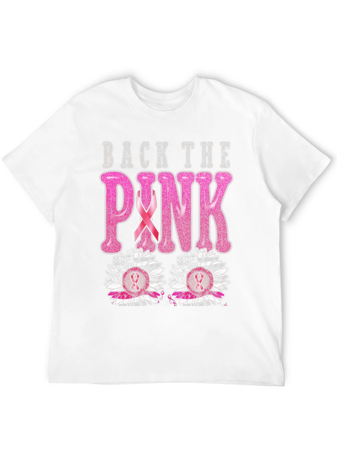 Back the Pink Breast Cancer Awareness T-Shirt