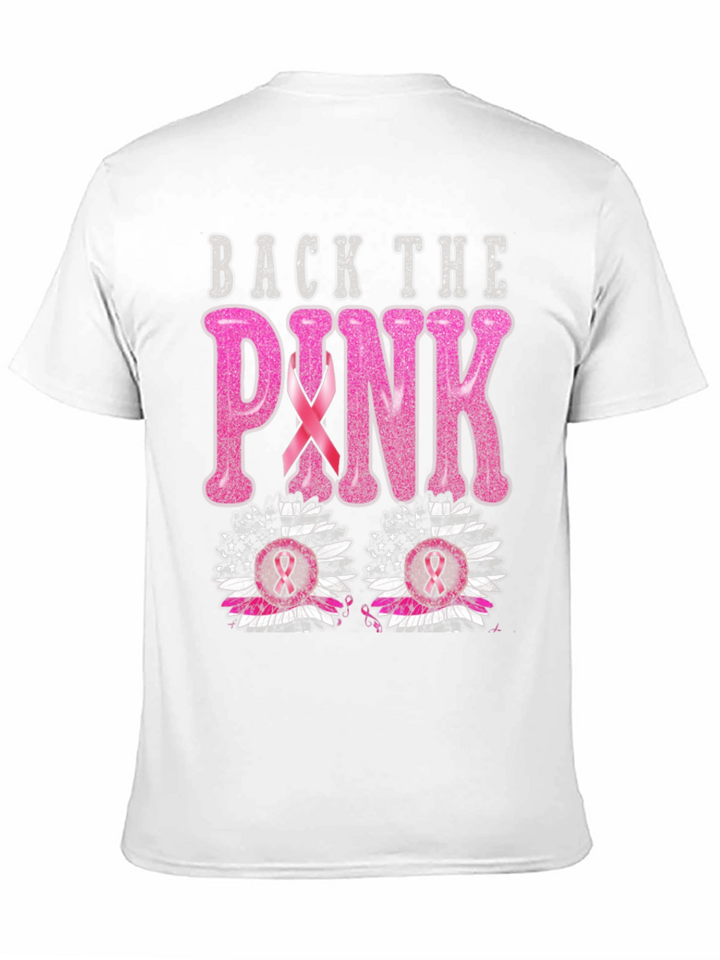 Back the Pink Breast Cancer Awareness T-Shirt