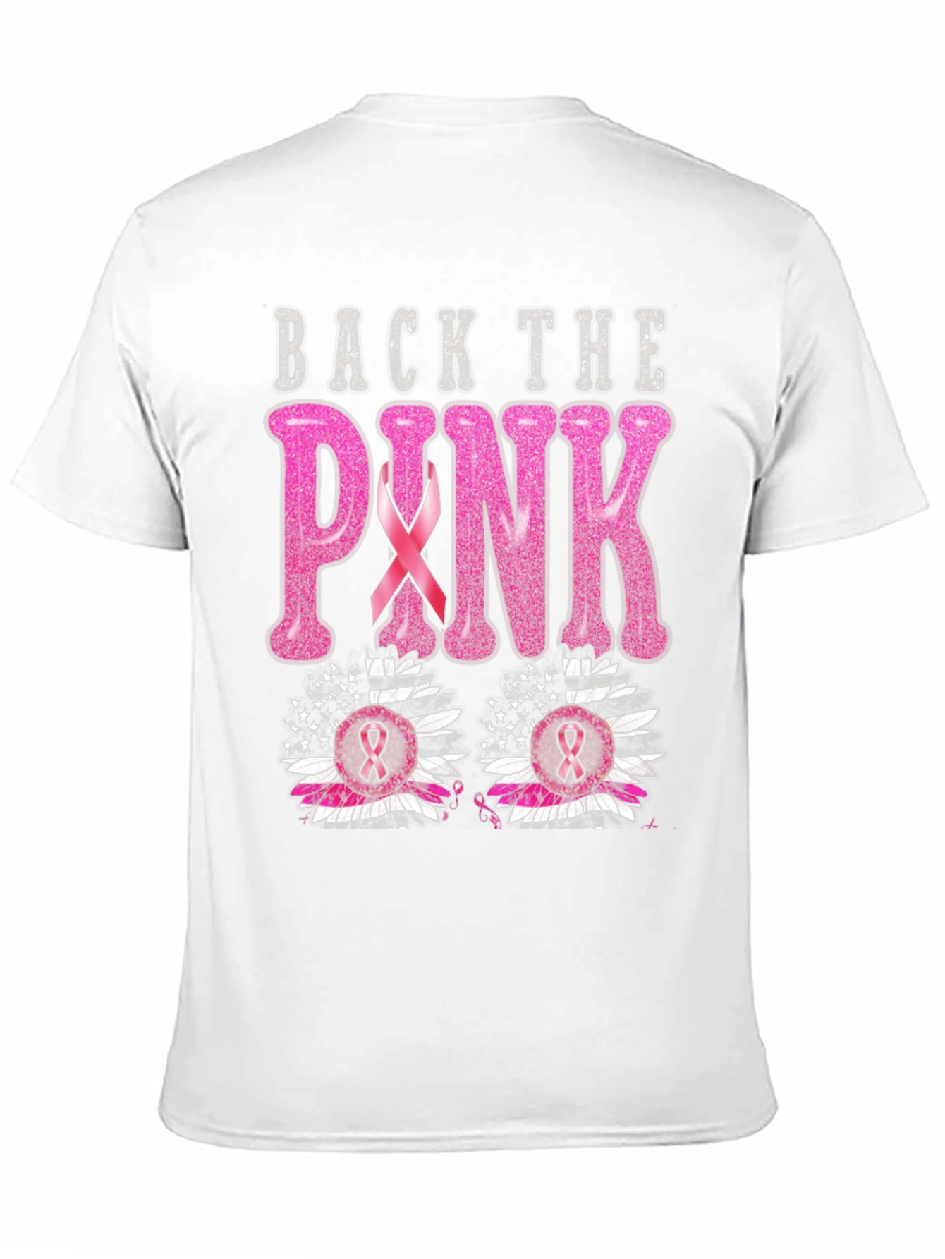 Back the Pink Breast Cancer Awareness T-Shirt
