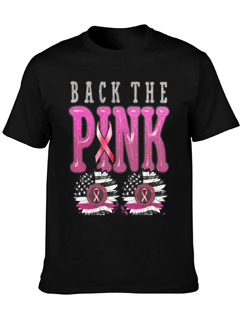 Back the Pink Breast Cancer Awareness T-Shirt