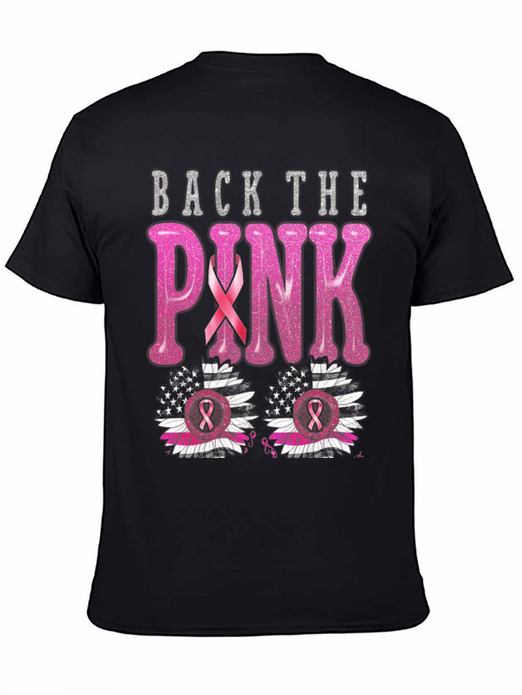 Back the Pink Breast Cancer Awareness T-Shirt