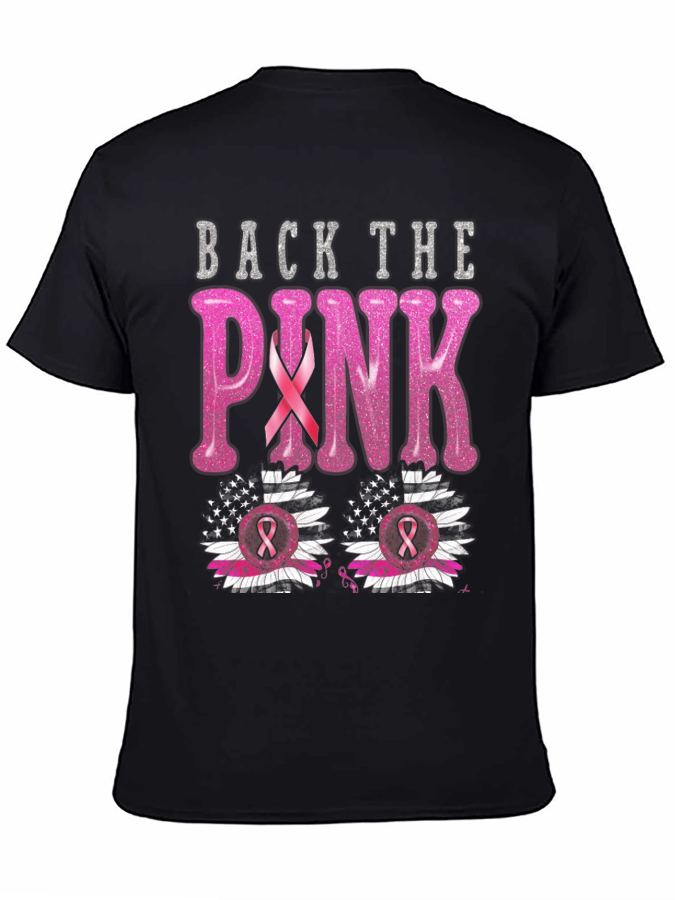 Back the Pink Breast Cancer Awareness T-Shirt