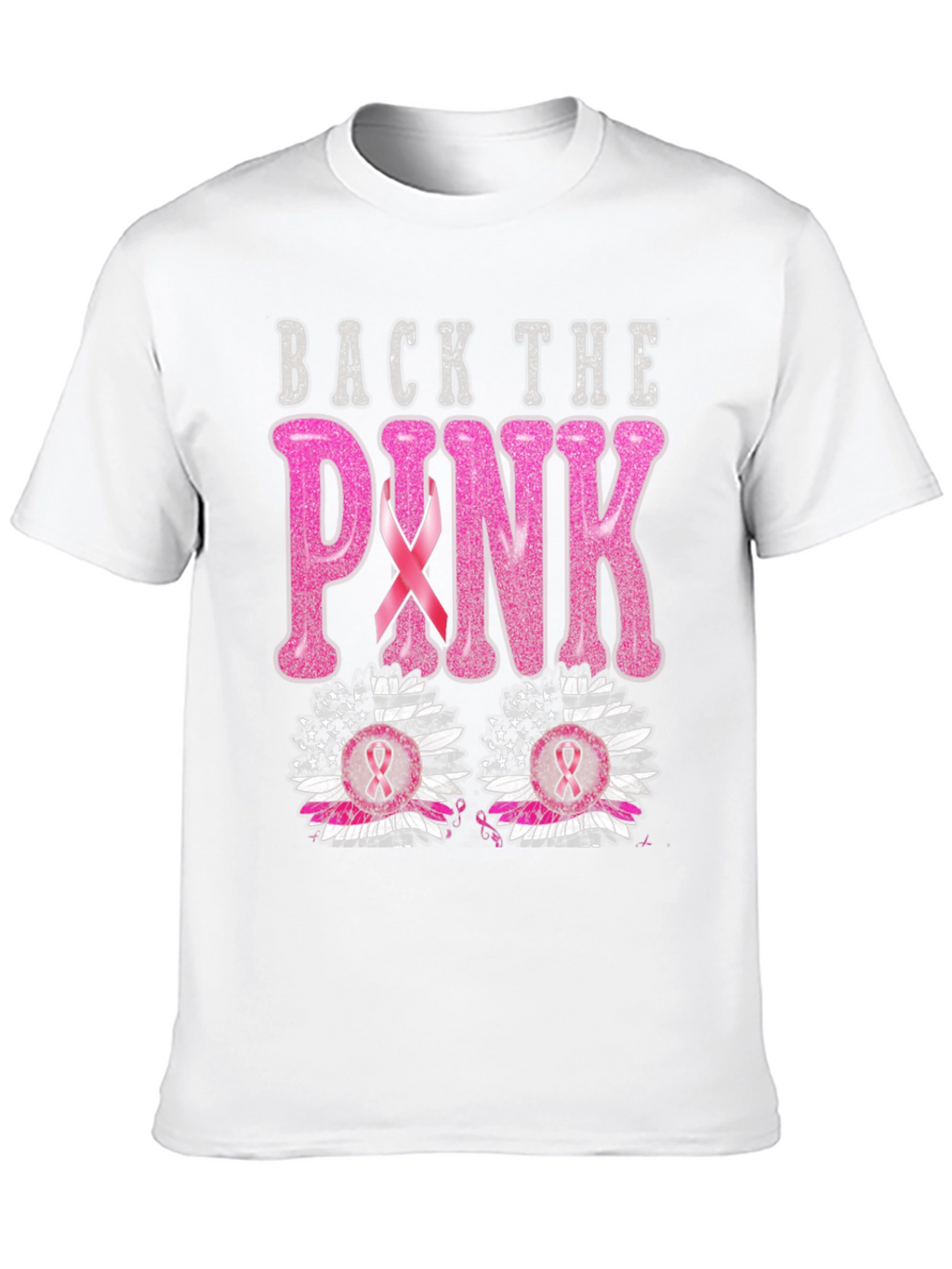 Back the Pink Breast Cancer Awareness T-Shirt