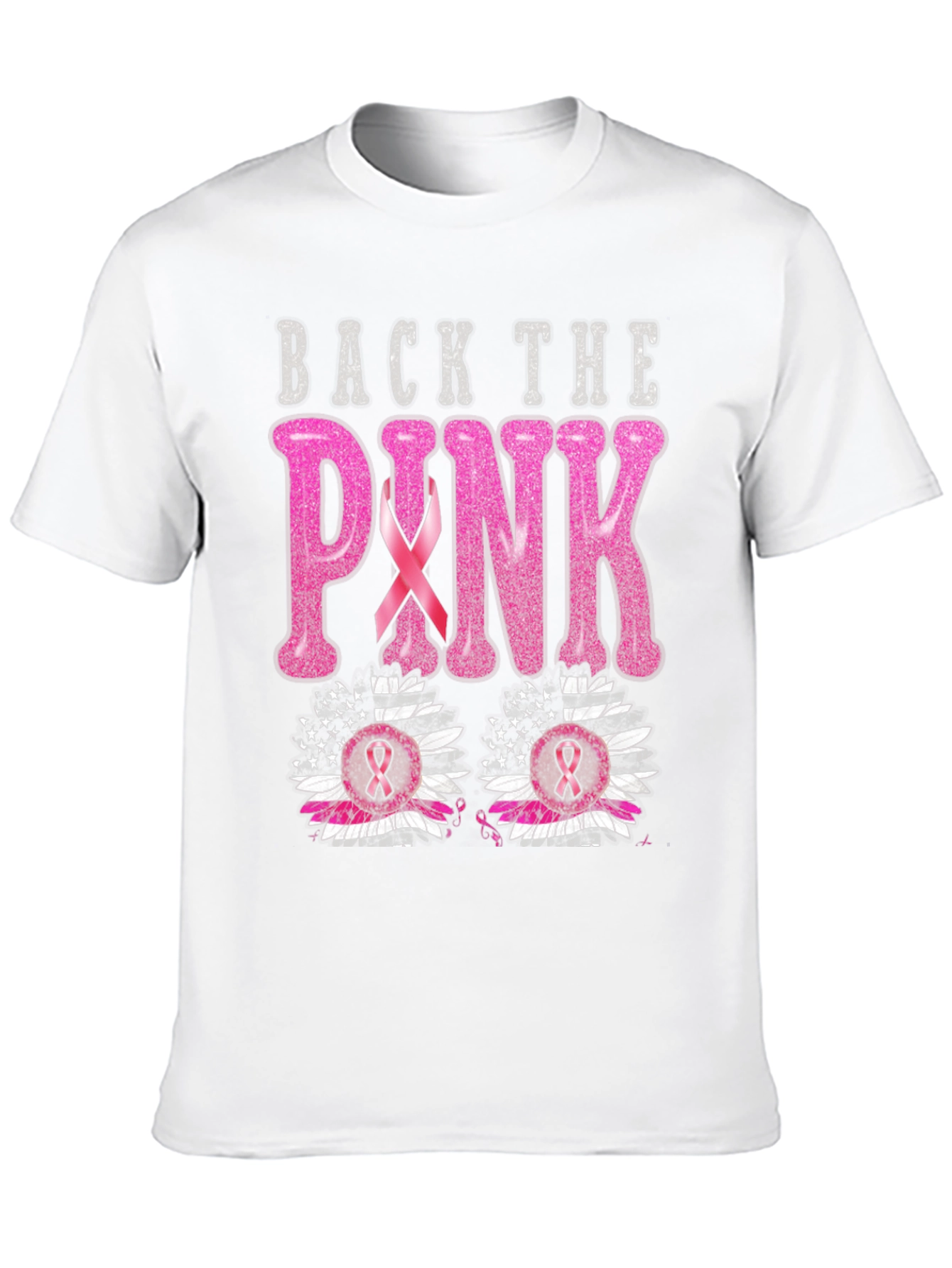 Back the Pink Breast Cancer Awareness T-Shirt