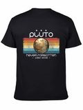 Pluto Never Forgotten Retro Style T-Shirt