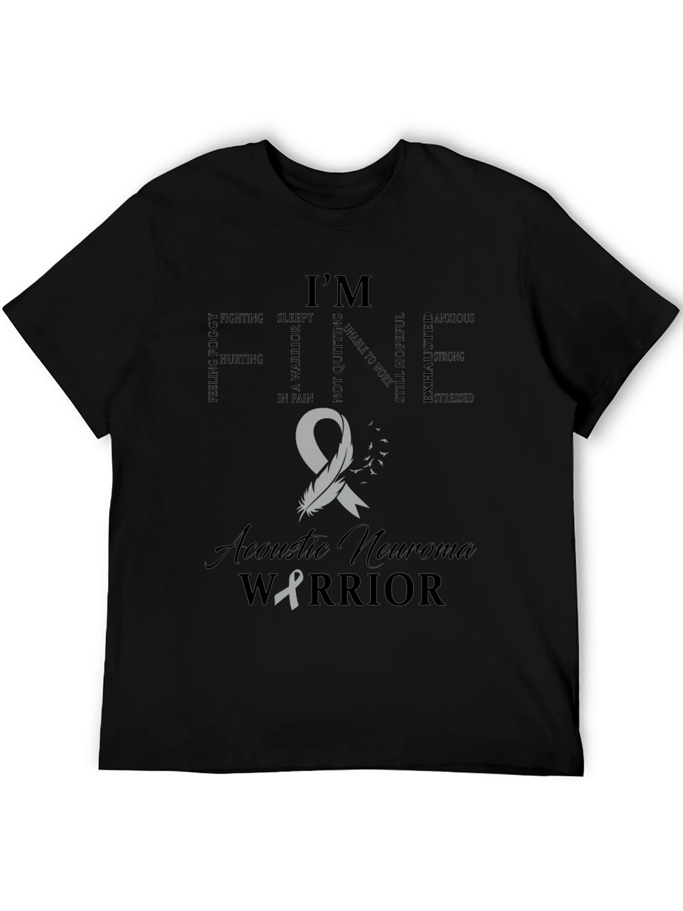 Acoustic Neuroma Awareness Warrior T-Shirt