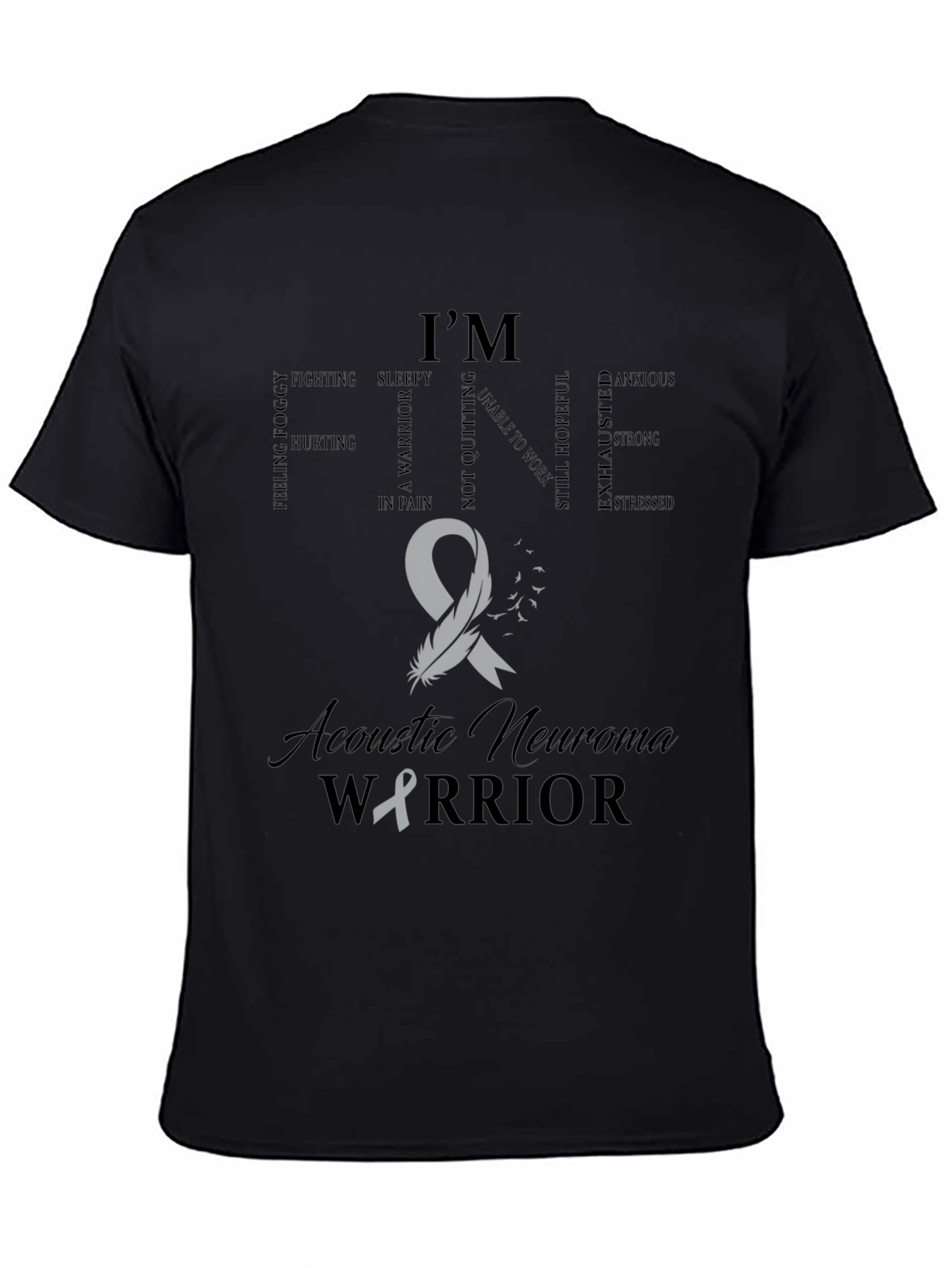 Acoustic Neuroma Awareness Warrior T-Shirt