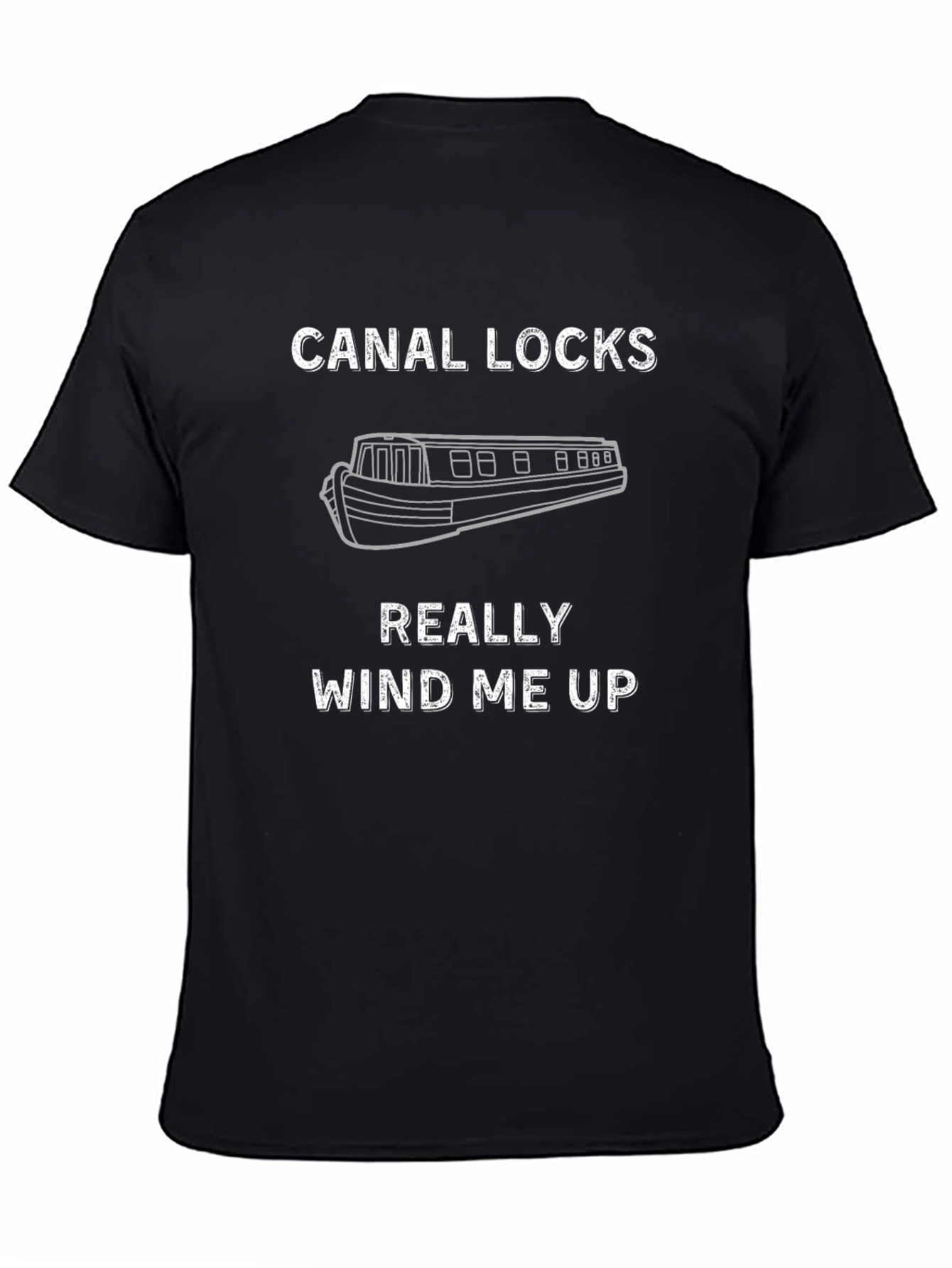 Canal Locks Wind Me Up T-Shirt - Funny Boating Tee