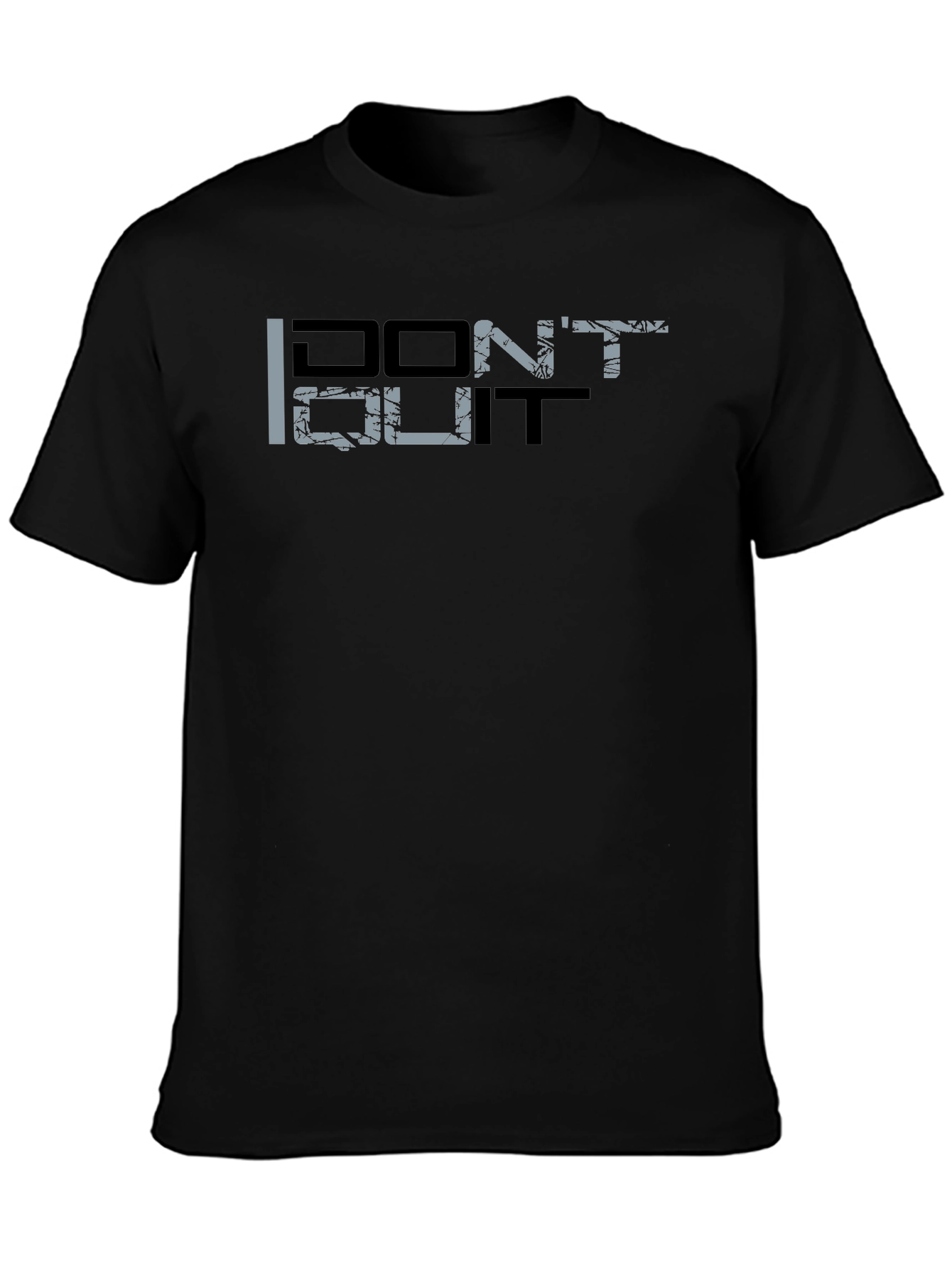 Dont Quit T-Shirt - Motivational Graphic Tee for Men