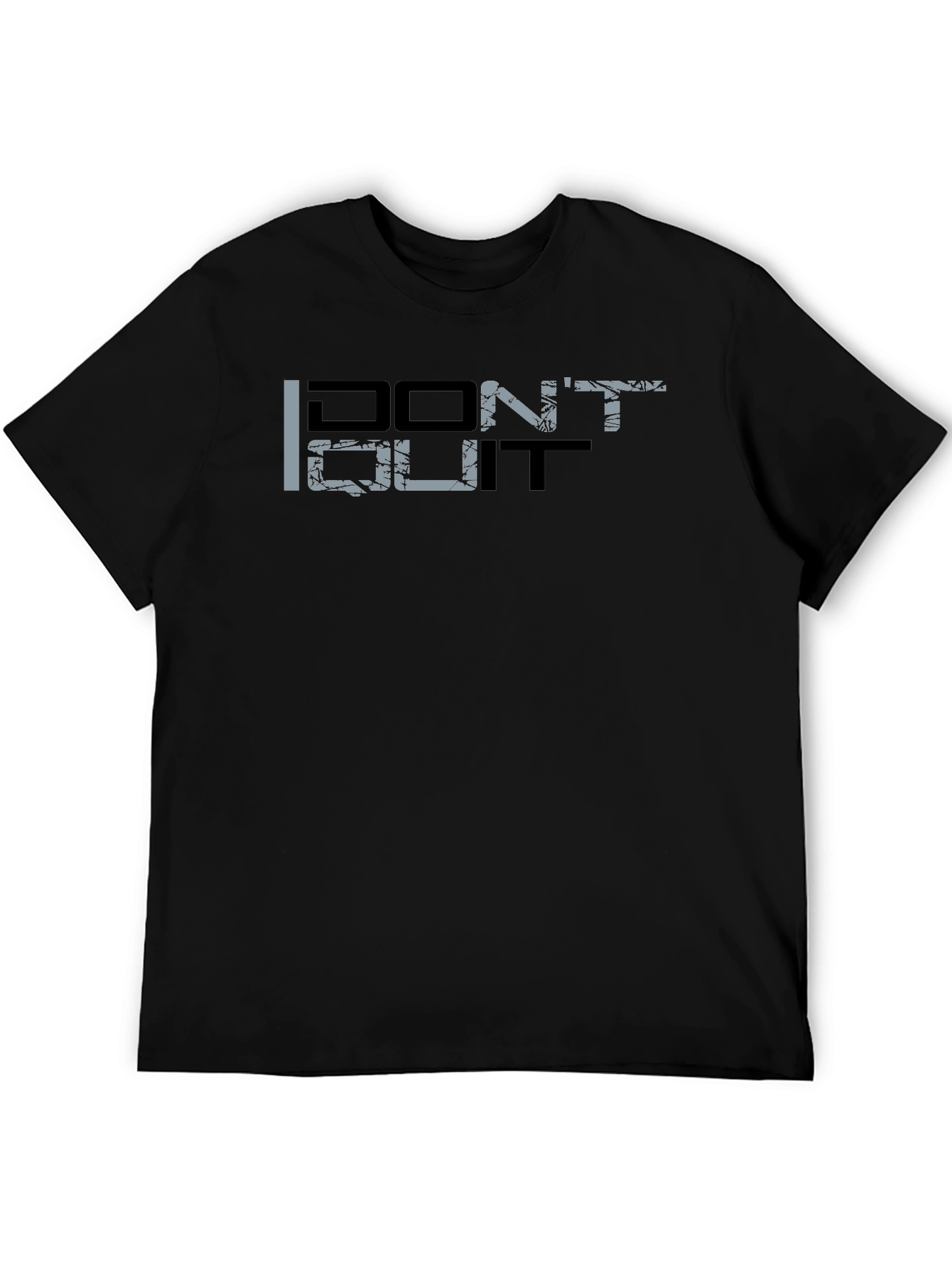 Dont Quit T-Shirt - Motivational Graphic Tee for Men