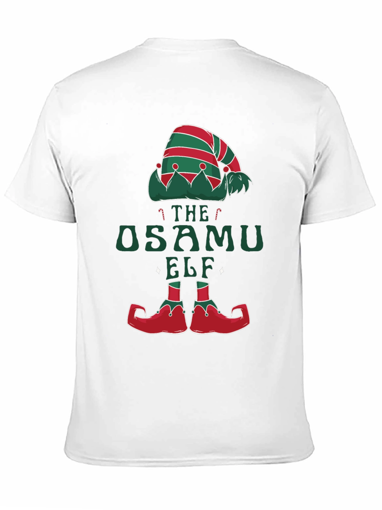 The Osamu Elf Holiday T-Shirt - Christmas Festive Tee