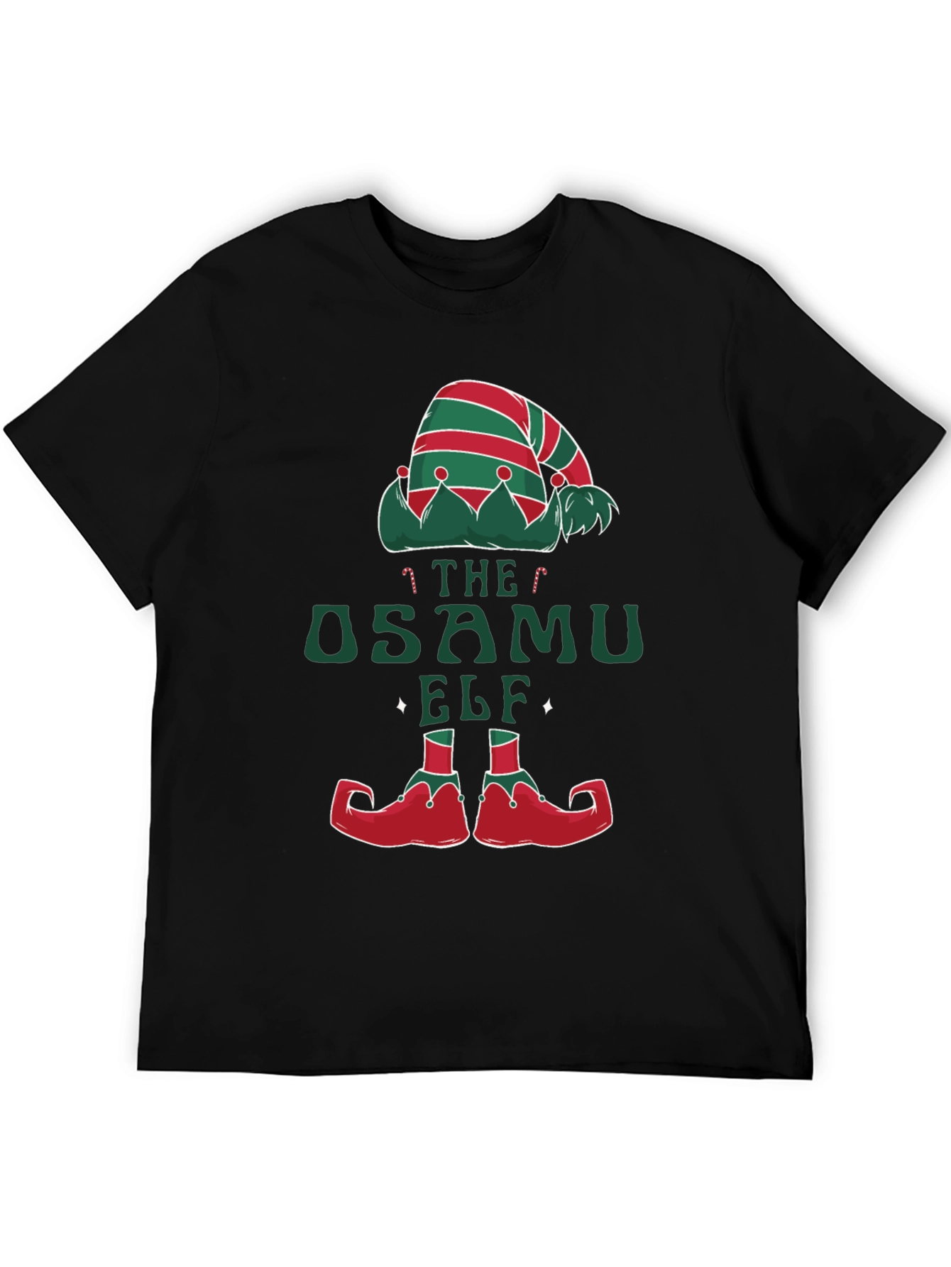 The Osamu Elf Holiday T-Shirt - Christmas Festive Tee