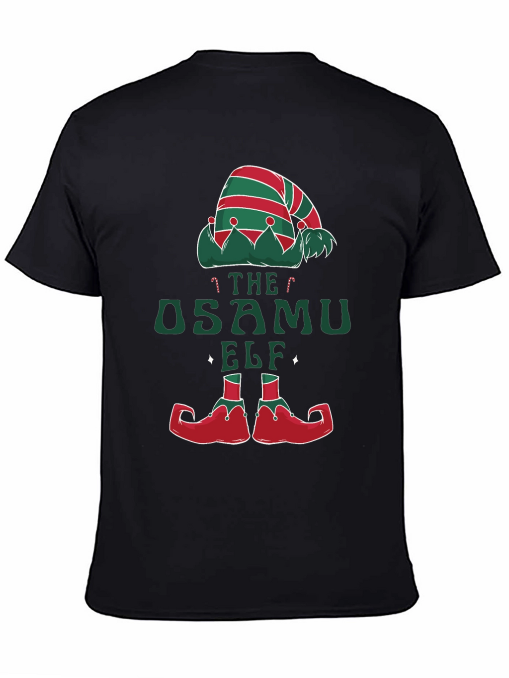 The Osamu Elf Holiday T-Shirt - Christmas Festive Tee