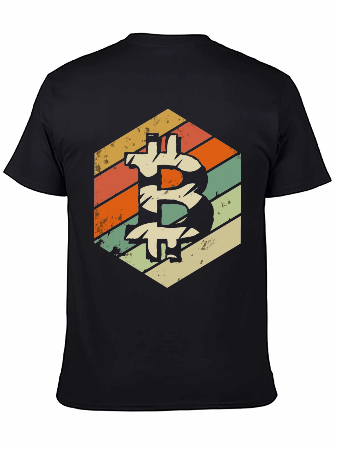 Vintage Bitcoin T-Shirt - Retro Crypto Tee