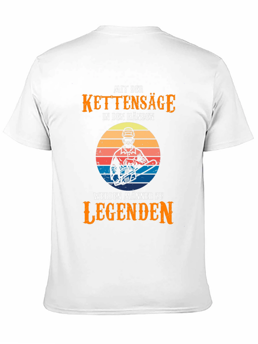 Chainsaw Legend Mens Black T-Shirt
