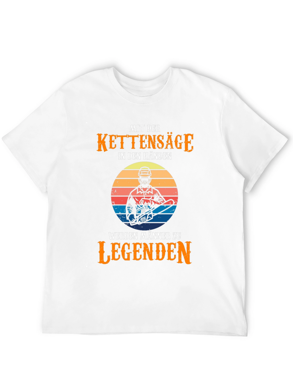 Chainsaw Legend Mens Black T-Shirt