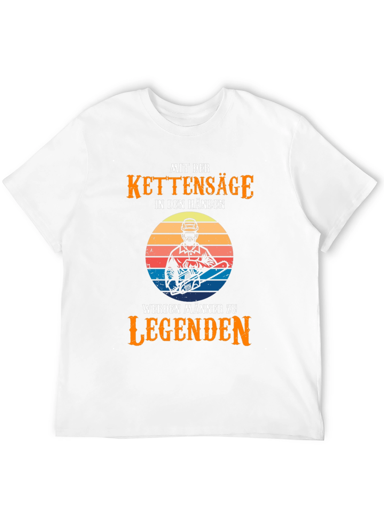 Chainsaw Legend Mens Black T-Shirt