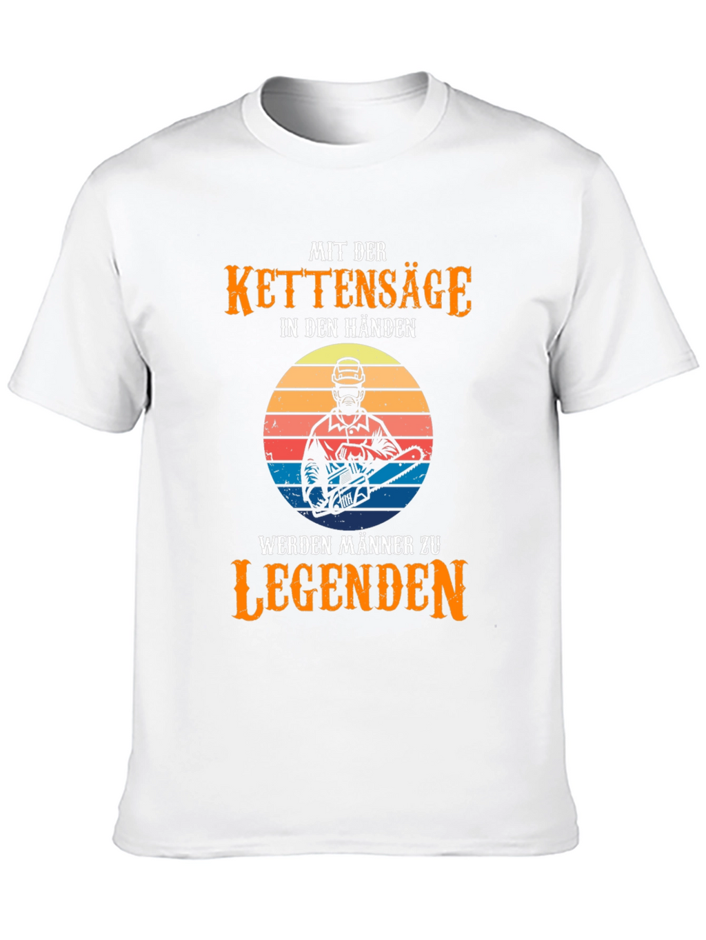 Chainsaw Legend Mens Black T-Shirt